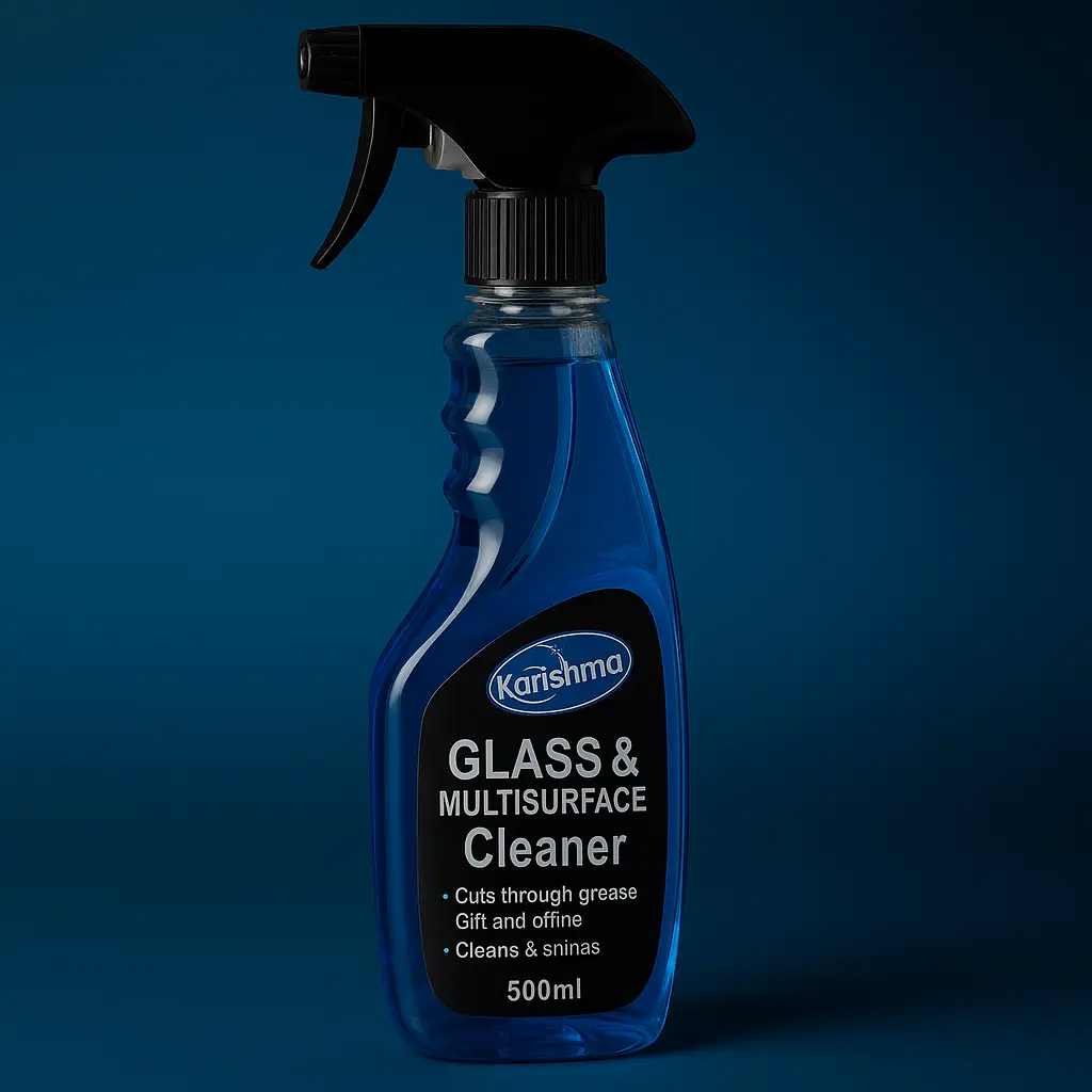 Crystal Clear Glass & Multi-Surface Cleaner Large 500 ml