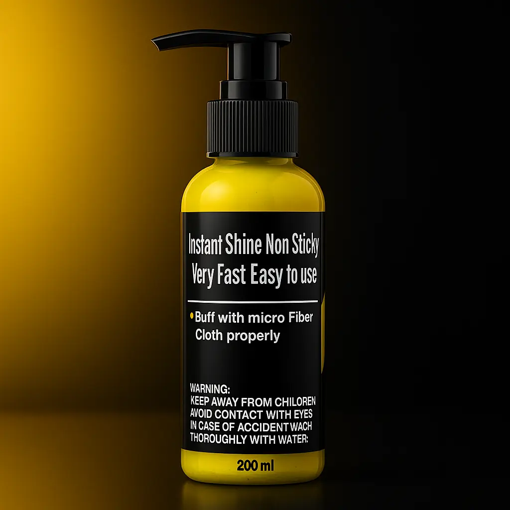 Dash & Shine Car Polish – High Gloss Protection