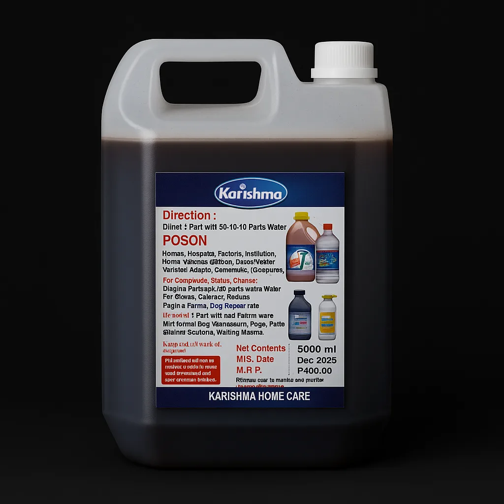 Black Surface Cleaner 5L
